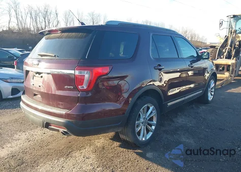 2018 Ford Explorer Xlt из США, поврежденный, VIN 1FM5K8D82JGC21814
